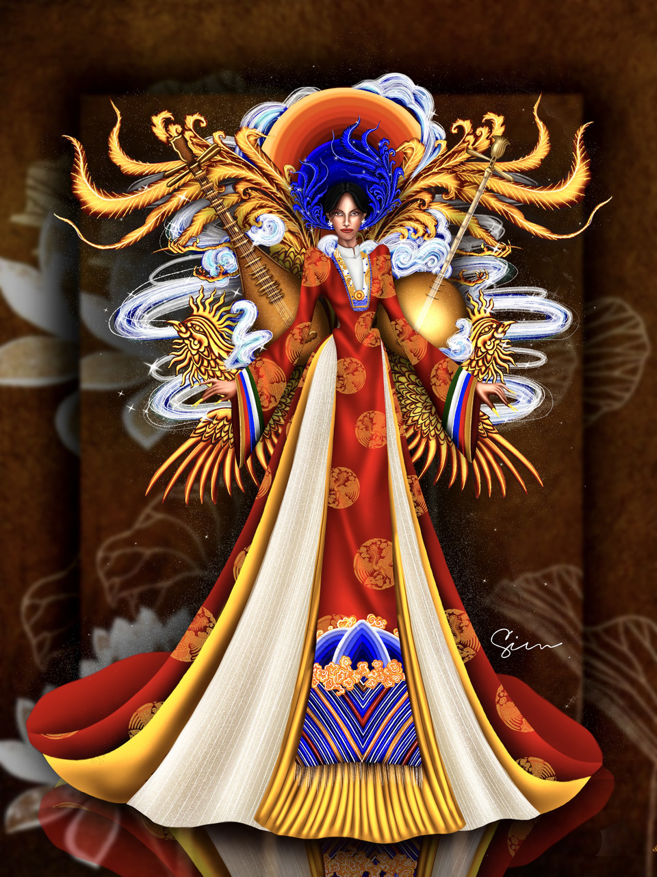 'Nhã nhạc phượng cung' của Đoàn Phúc. 