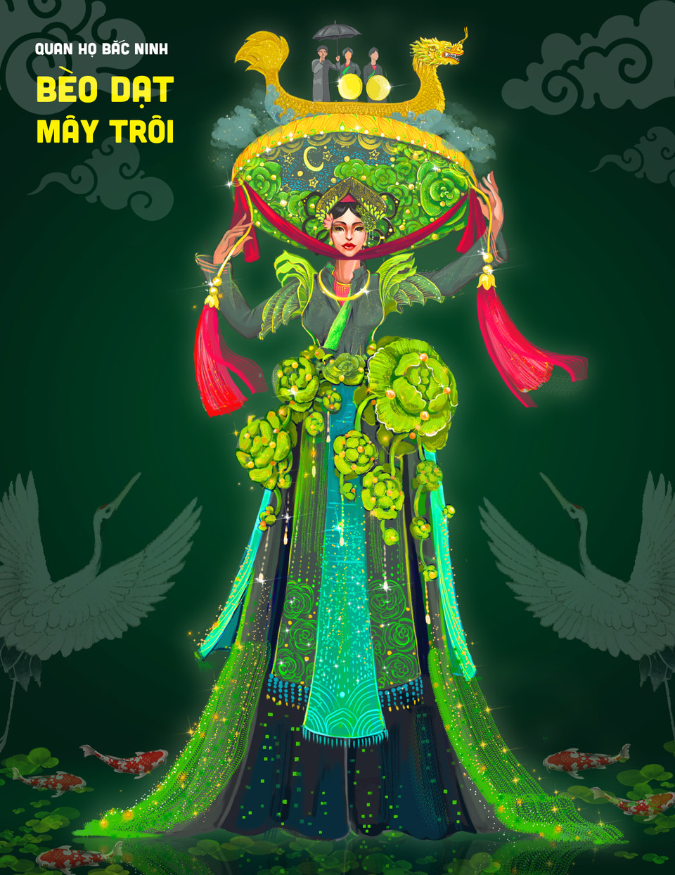 'Bèo dạt mây trôi' của Simet. 