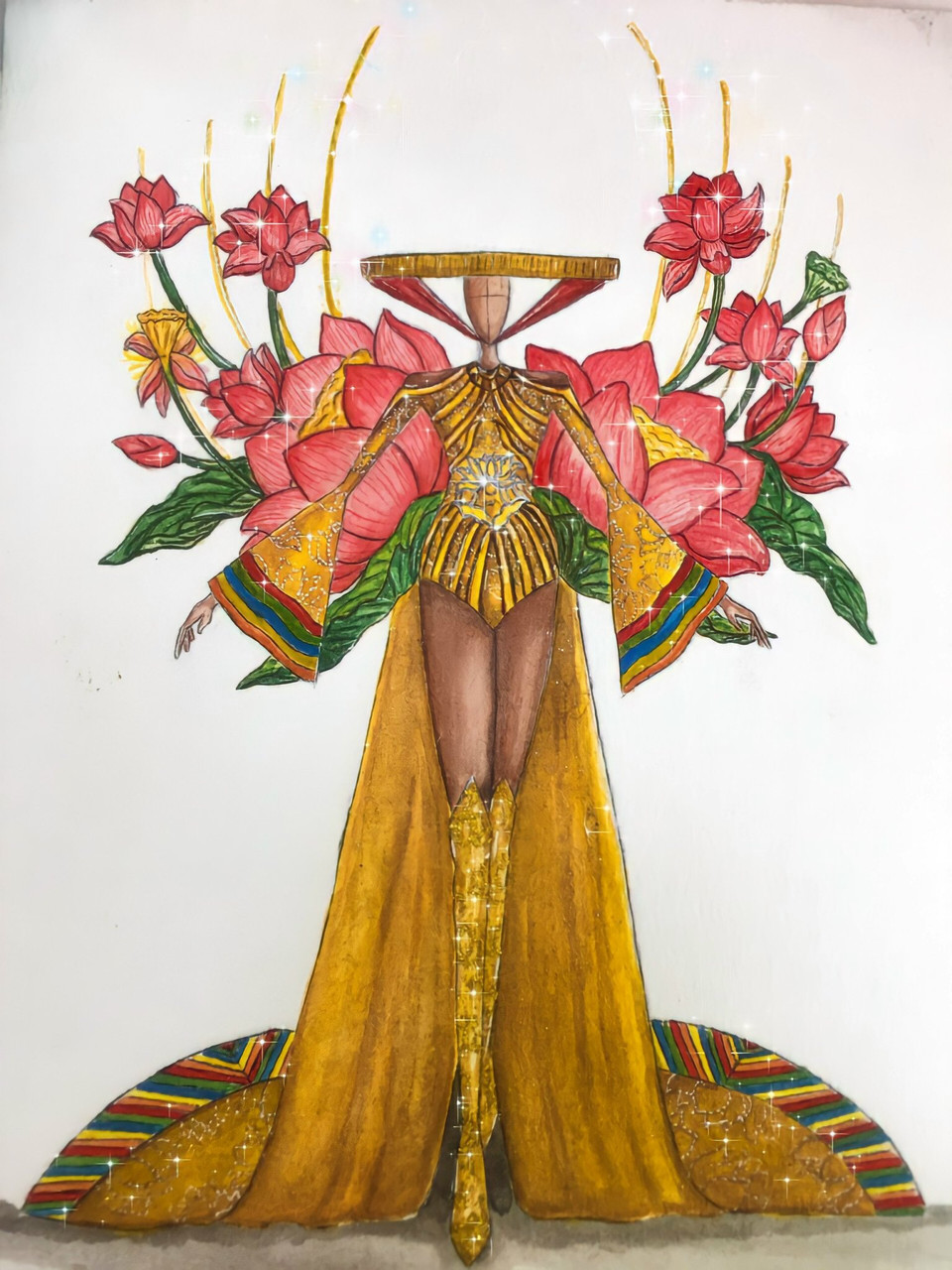 'Ánh liên' của Phạm Thanh Việt. 