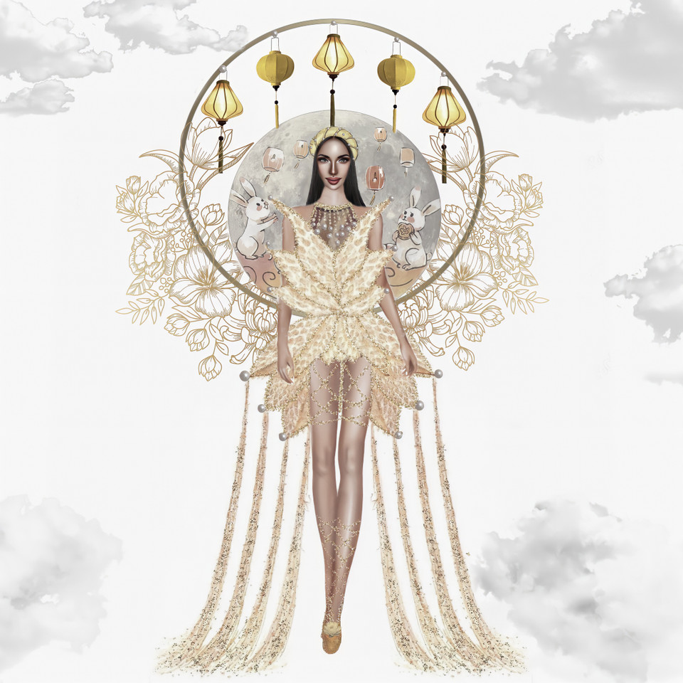 'Kim nguyệt' của Nguyễn Đạt Anh. 