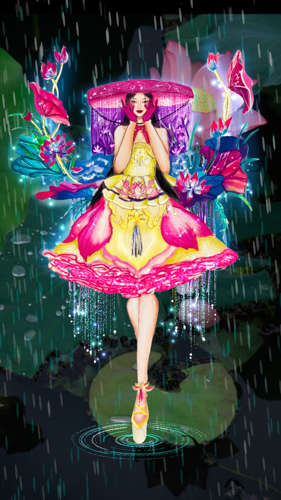 'Liên vũ' của Lê Thái Hoàng Long. 