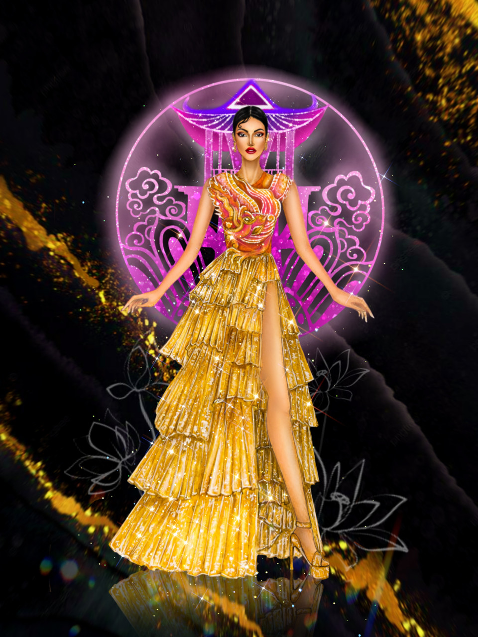 'Bách niên thịnh thế' của Trần Phước Khang. 