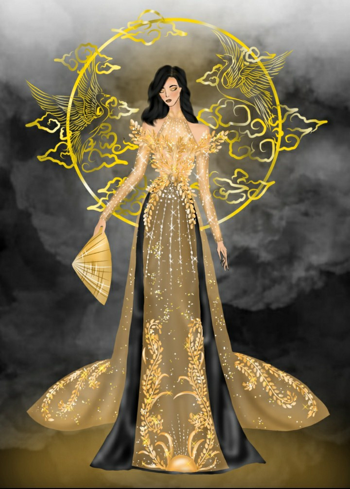 'Lúa ngọc' của Nguyễn Thanh Tâm. 