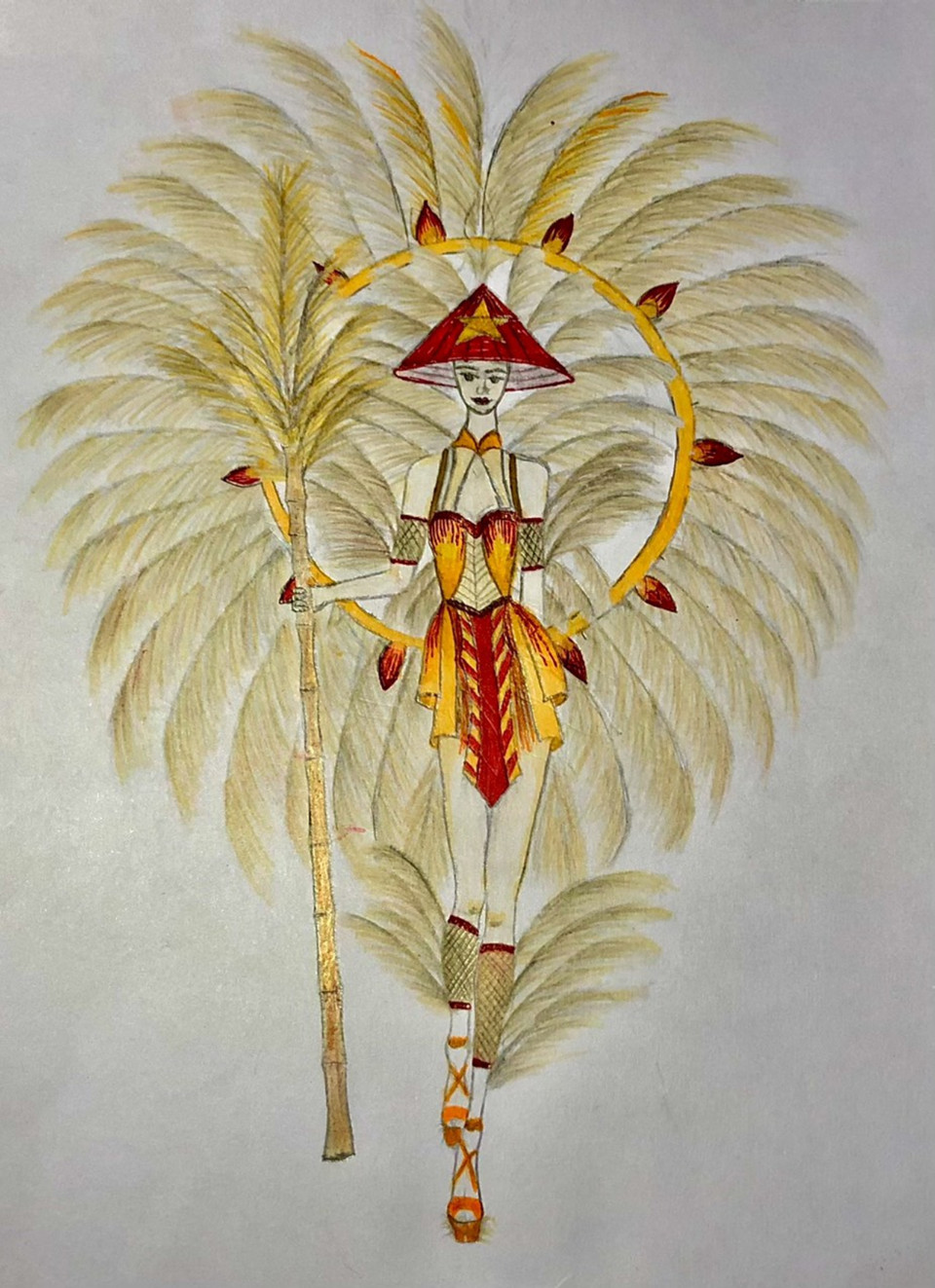 'Chiến binh cỏ lau' của Trương Minh Hiếu. 