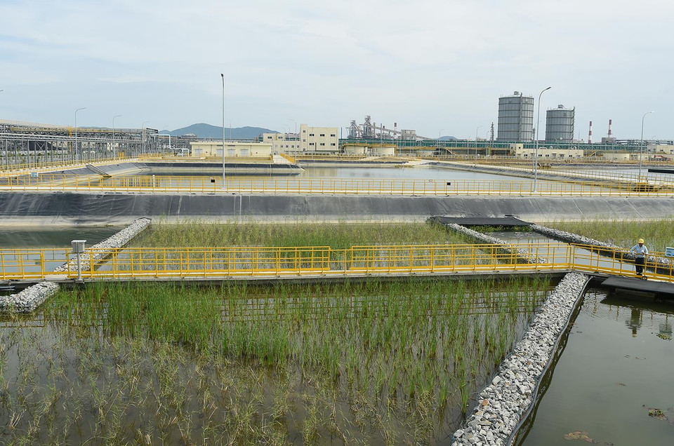 Quang cảnh nhà máy Formosa. (Nguồn: Thông tin Chính phủ)