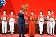 Tổng Bí thư, Chủ tịch nước Tô Lâm giữ cương vị Chủ tịch danh dự Hội Chữ thập Đỏ Việt Nam nhiệm kỳ 2026-2031. (Ảnh: Thống Nhất/TTXVN)