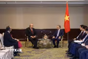Tổng Bí thư, Chủ tịch nước Tô Lâm tiếp Tiến sỹ Saia Ma’u Piukala, Giám đốc khu vực Tây Thái Bình Dương của Tổ chức Y tế Thế giới (WHO). (Ảnh: Thống Nhất/TTXVN)