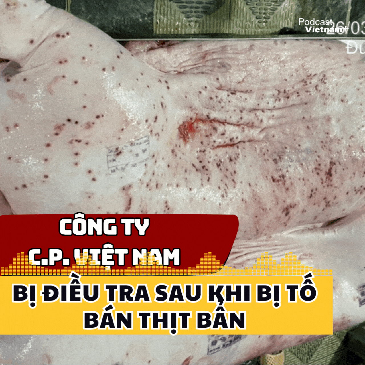 Chính thức đề nghị Bộ Công an điều tra vụ Công ty C.P. Việt Nam bị tố bán thịt bẩn 