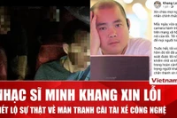 Nhạc sĩ Minh Khang xin lỗi tài xế công nghệ, thừa nhận uống nhiều rượu