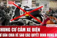 Chung cư Hà Nội nói “không” với nhận trông giữ xe điện, dư luận cư dân trái chiều