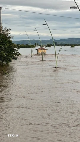 Gia Lai: Sạt lở gây chia cắt giao thông, nhiều khu vực ngập lụt do lũ sông Ba 