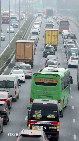 Cao tốc Pháp Vân-Cầu Giẽ. (Ảnh minh họa: Phạm Kiên/TTXVN)