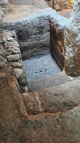 Mikveh thời kỳ Đền thờ thứ Hai. (Nguồn: Cơ quan Cổ vật Israel)