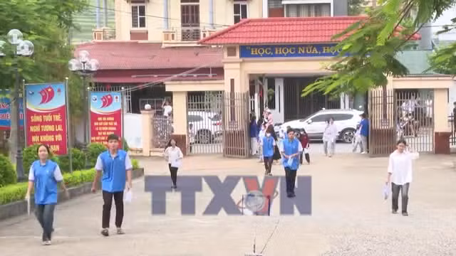Phú Thọ không phát hiện dấu hiệu bất thường trong Kỳ thi tốt nghiệp THPT