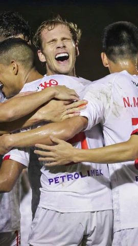 Thể Công-Viettel giành chiến thắng 3-1 trước Becamex Thành phố Hồ Chí Minh. (Ảnh: Thể Công-Viettel FC)