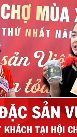 Người dân ‘săn’ đặc sản vùng miền tại Hội chợ Mùa Xuân 2026