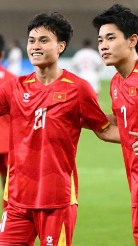 Đội tuyển U23 Việt Nam giành quyền vào bán kết U23 châu Á 2026. (Ảnh: afc)