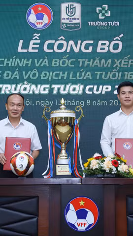 Vòng loại Giải Bóng đá Vô địch lứa tuổi 16 Quốc gia - Trường Tươi Cup 2026 sẽ diễn ra từ ngày 22/8 đến ngày 29/11/2026. (Ảnh: VFF)