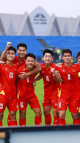 U23 Việt Nam quyết tâm giành điểm ở trận đấu với U23 Saudi Arabia để vào tứ kết Giải U23 châu Á 2026. (Ảnh: VFF)