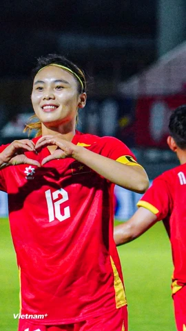 Đội tuyển Nữ Việt Nam sẽ chạm trán U23 Australia ở bán kết AFF Cup Nữ 2025. (Ảnh: Việt Anh/Vietnam+)