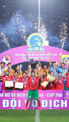 Câu lạc bộ Thành phố Hồ Chí Minh I hướng đến mục tiêu bảo vệ "ngôi hậu" ở Giải Bóng đá Nữ Vô địch Quốc gia - Cúp Thái Sơn Bắc 2025. (Ảnh: VFF)
