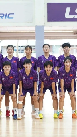 Đội tuyển Futsal Nữ Việt Nam bước vào giai đoạn nước rút của đợt tập huấn, hướng đến vòng loại giải Futsal Nữ châu Á 2025. (Ảnh: VFF)