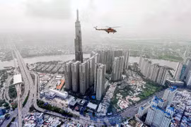 Một góc Thành phố Hồ Chí Minh hiện nay. (Nguồn: TTXVN)