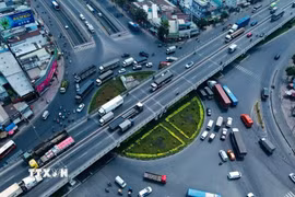 Một góc Thành phố Hồ Chí Minh. (Ảnh: TTXVN phát)
