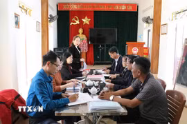 Một buổi sinh hoạt chi bộ. (Ảnh minh họa. Nguồn: TTXVN)