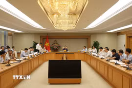 Toàn cảnh cuộc họp. (Ảnh: TTXVN phát)