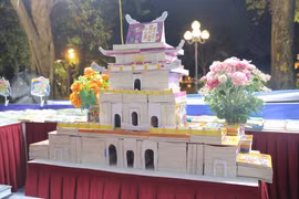 Gian hàng số 8 của Nhà xuất bản Giáo dục Việt Nam đã trở thành tâm điểm thu hút công chúng. (Nguồn: Nhà xuất bản Giáo dục Việt Nam)
