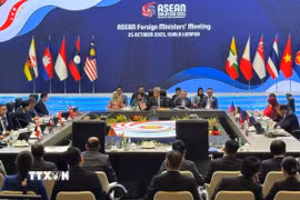 Quang cảnh tại Hội nghị Bộ trưởng Ngoại giao ASEAN. (Ảnh: Viên Luyến/TTXVN)