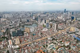 Một góc Hà Nội. (Ảnh: Lê Đông/TTXVN)
