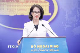 Người Phát ngôn Bộ Ngoại giao Việt Nam Phạm Thu Hằng. (Ảnh: TTXVN phát)