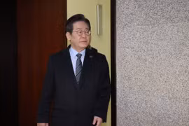 Chủ tịch đảng Dân chủ (DP) đối lập của Hàn Quốc Lee Jae Myung. (Ảnh: Yonhap/TTXVN)