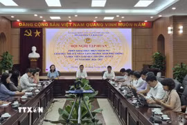 Quang cảnh Hội nghị. (Ảnh: Nguyễn Cúc/TTXVN)