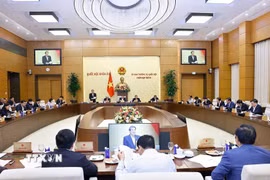 Quang cảnh phiên họp. (Ảnh: Doãn Tấn/TTXVN)