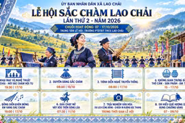 Thông tin về Lễ hội 'Sắc chàm Lao Chải' lần thứ 2 năm 2026. (Nguồn: Trang Lao Chải kết nối và vươn xa)