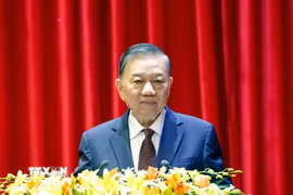 Giáo sư-Tiến sỹ Tô Lâm, Tổng Bí thư, Chủ tịch nước phát biểu chỉ đạo. (Ảnh: Thống Nhất/TTXVN)