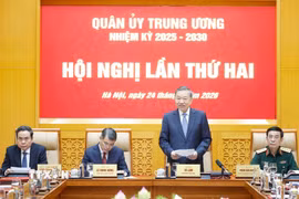Tổng Bí thư, Chủ tịch nước Tô Lâm phát biểu chỉ đạo. (Ảnh: Thống Nhất/TTXVN)