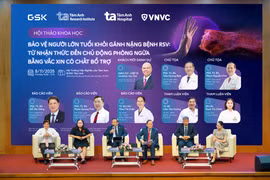 Hội nghị là hoạt động trao đổi khoa học đầu tiên sau ký kết nâng cấp hợp tác giữa Tập đoàn Dược phẩm GSK (Anh) và Hệ sinh thái Tiêm chủng VNVC, Hệ thống Bệnh viện Đa khoa Tâm Anh tại London vào ngày 30/10 vừa qua về tăng cường tiếp cận thuốc và vaccine mới. (Nguồn: Viện Nghiên cứu Tâm Anh)