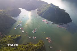 Không chỉ mang ý nghĩa to lớn về kinh tế-năng lượng, hồ Hòa Bình ngày nay đang dần khẳng định vị thế là điểm đến du lịch sinh thái, nghỉ dưỡng và trải nghiệm văn hóa hấp dẫn bậc nhất vùng trung du và miền núi phía Bắc. (Ảnh: Trọng Đạt/TTXVN)