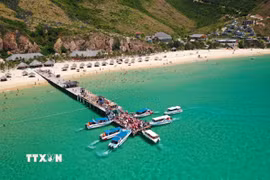 Khu du lịch Kỳ Co, Quy Nhơn. (Ảnh: Nguyên Linh/TTXVN)