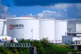 Kho chứa dầu của Lukoil. (Nguồn: Getty Images)