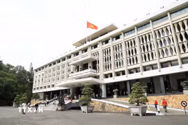 Dinh Độc Lập. (Ảnh: Hồng Đạt/TTXVN)