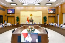 Quang cảnh phiên họp. (Ảnh: Doãn Tấn/TTXVN)