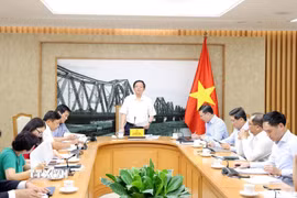 Phó Thủ tướng Hồ Quốc Dũng phát biểu. (Ảnh: TTXVN phát)