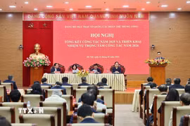 Đảng ủy Mặt trận Tổ quốc, các đoàn thể Trung ương triển khai nhiệm vụ công tác năm 2026. (Nguồn: TTXVN)
