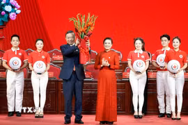 Tổng Bí thư, Chủ tịch nước Tô Lâm giữ cương vị Chủ tịch danh dự Hội Chữ thập Đỏ Việt Nam nhiệm kỳ 2026-2031. (Ảnh: Thống Nhất/TTXVN)