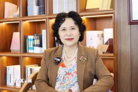 Giáo sư cao cấp Đào Nhất Đào, nguyên Phó Bí thư Đảng ủy Đại học Thâm Quyến, Giám đốc Trung tâm Nghiên cứu Đặc khu Kinh tế Trung Quốc trả lời phỏng vấn phóng viên TTXVN tại Trung Quốc. (Ảnh: Công Tuyên/TTXVN)